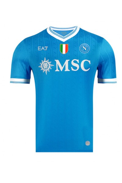 SSC Napoli Rasmus Hojlund #19 Jalkapallovaatteet Kotipaita 2025-26 Lyhythihainen SSC Napoli Rasmus Hojlund #19 Jalkapallovaatteet Kotipaita 2025-26 Lyhythihainen
